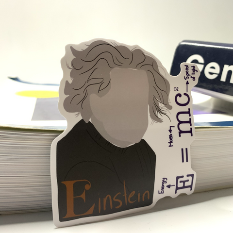 Albert Einstein Sticker