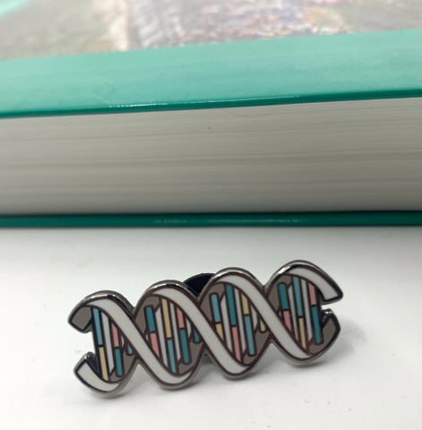 DNA hard enamel pin