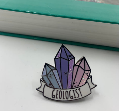 Geologist Hard Enamel Pin