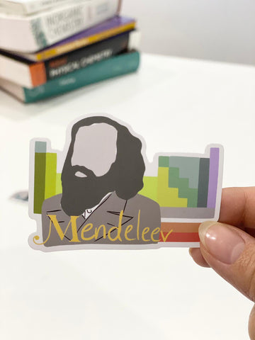 Dmitri Mendeleev Sticker