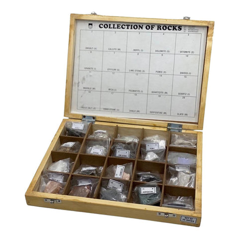 Geology rocks box